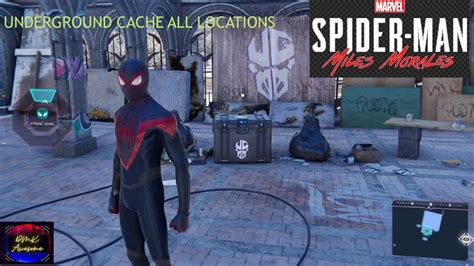 Marvel S Spider Man Miles Morales Underground Cache Roxxon Youtube