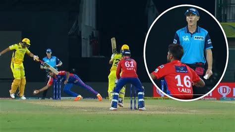 Csk Vs Dc Highlights Lalit Yadav Sensational Catch To Dismiss Ajinkya