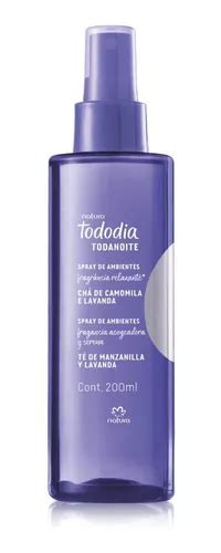 Spray De Ambientes Tododia Todanoite Natura 200ml Parcelamento Sem Juros