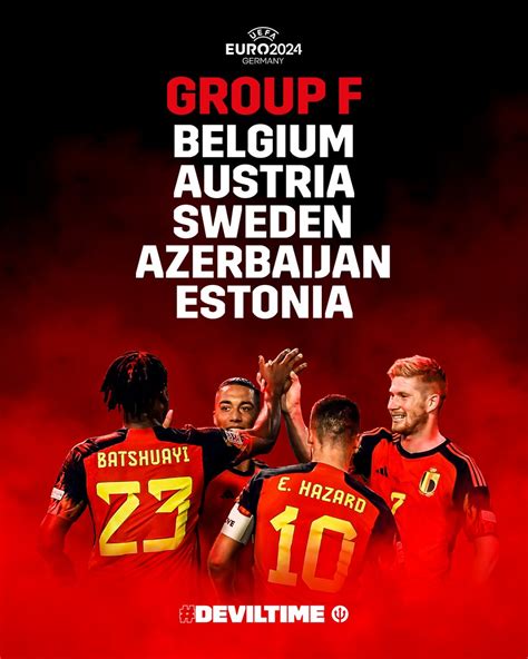 Belgian Red Devils On Twitter Gps Heres Our Route To Euro2024