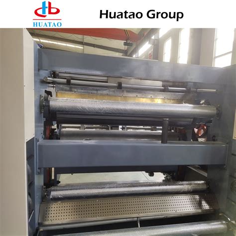 10kw Automatic Huatao Corrugator Corrugated Fiberboard Cardboard Gluing