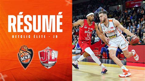 Résumé MSB vs Bourg en Bresse Journée 9 YouTube