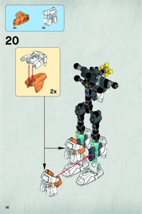 LEGO Instructions For Set 70788 Kopaka Master Of Ice Bionicle Toa