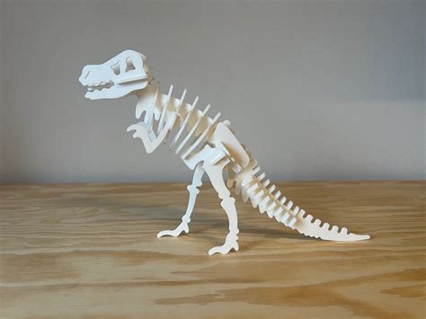 T Rex 3d Puzzle Kit Card 29 Pieces By 3dingo Makerworld