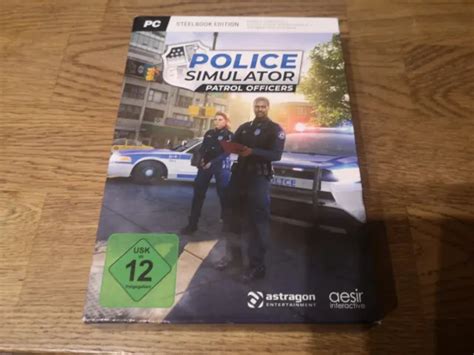 POLICE SIMULATOR PATROL Officers Steelbook Edition PC 2022 EUR 1 80