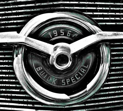 1956 Buick Special Grill Emblem Photograph By Elizabeth Pennington Pixels