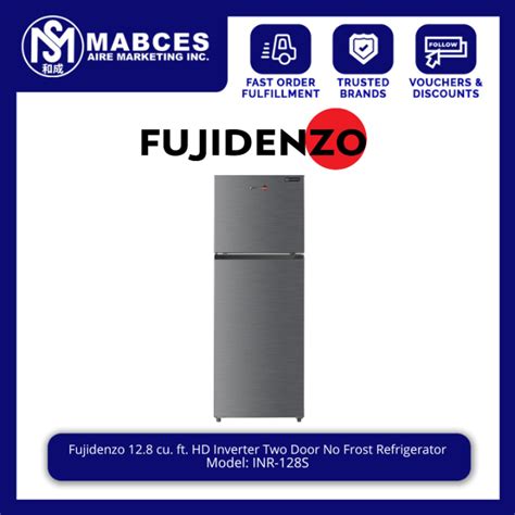 Fujidenzo Cu Ft Hd Inverter Two Door No Frost Refrigerator Inr