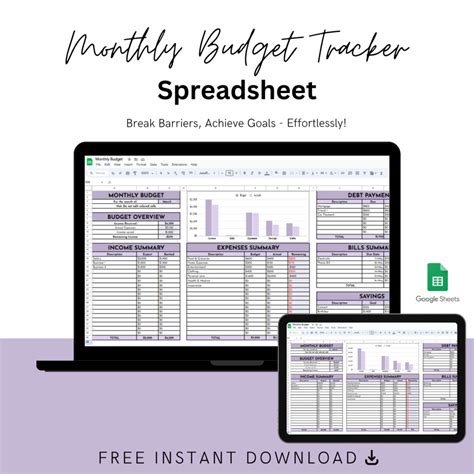 Monthly Budget Tracker