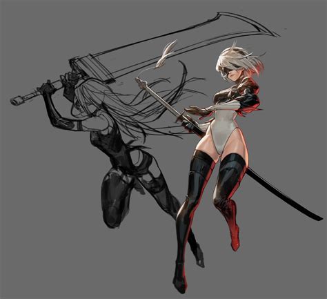 Pin By Hendry Roesly On Female Scifi Characters Nier Automata