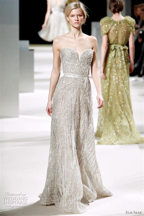 Elie Saab Spring Summer Couture Dresses Wedding Inspirasi