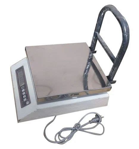 Digital Mild Steel 50kg Micro Tech Platform Weighing Scale Size 50 X