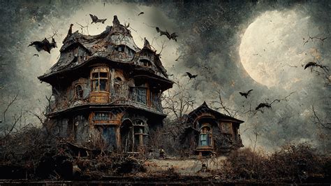 Spooky House Luisa Fumi Digital Art Gameover S Atelier