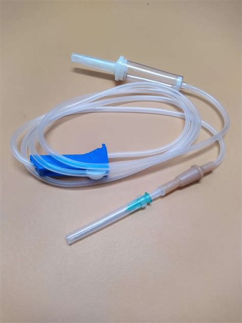 Buy Non Vented Iv Set With Luer Lock For Medical Use