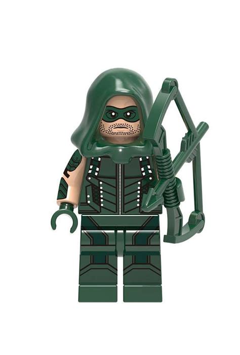 Green Arrow: The ARROW Custom Minifigure 100% Lego Compatible | Super héroe, Heroe, Juguetes