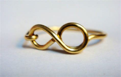 Infinity Ring Gold Infinity Ring 14K Gold Filled Infinity - Etsy