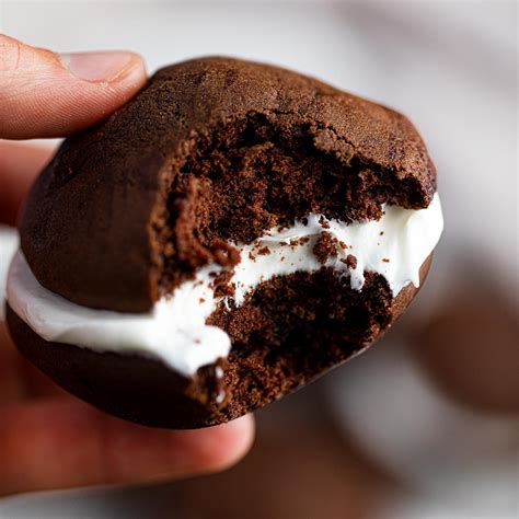 Chocolate Whoopie Pies With Marshmallow Fluff Dinner Then Dessert