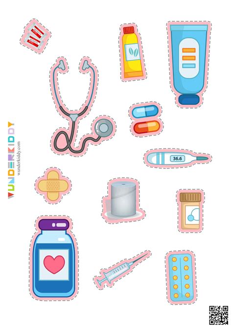 Activity sheet: Doctor's Suitcase for Preschool Learning