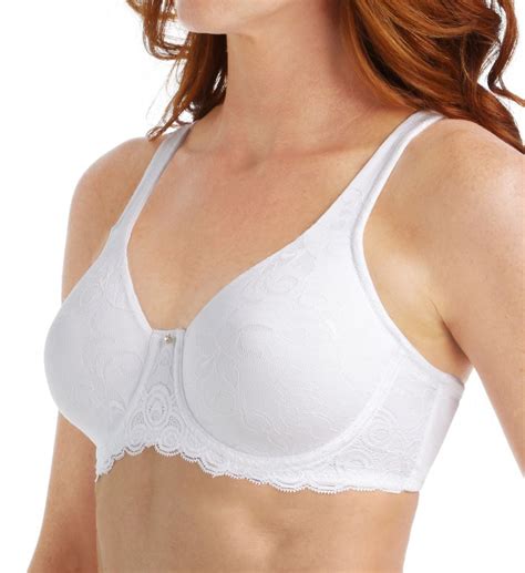 Lilyette Womens Beautiful Support Lace Minimizer Bra Style 977