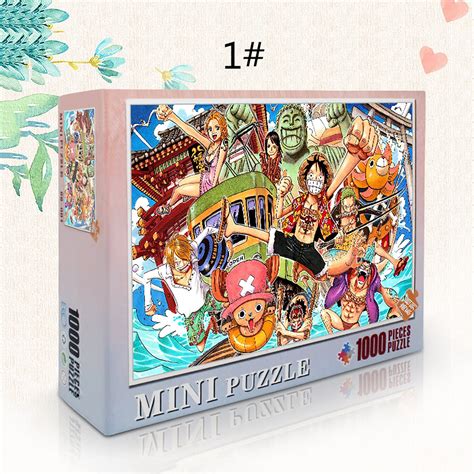 Piece One Piece Puzzles Monkey D Luffy Puzzles Adult Etsy