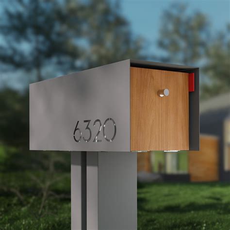 Modern Mailbox Custom Mailboxes By Deus Modern Deusmodern