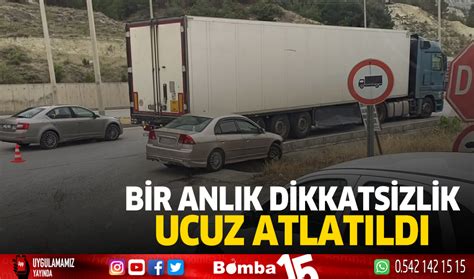 Burdur Da Trafik Kazas Bir Anl K Dikkatsizik Ucuz Atlat Ld