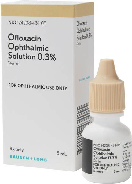 OFLOXACIN Generic Ophthalmic Solution 0 3 5 ML Chewy