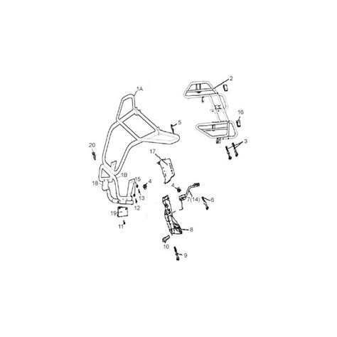 Pièces de PARE CHOCS ET PORTE BAGAGES pour HYTRACK HY310 Toutes les