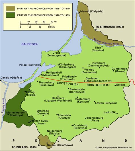 East Prussia | German Province, WWII & Prussian Monarchy | Britannica