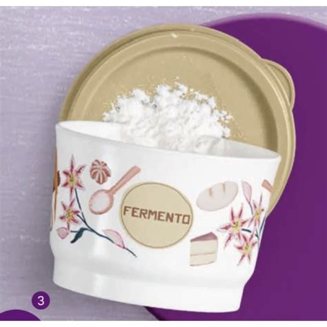 Tupperware Potinho Fermento Ml Linha Floral Shopee Brasil