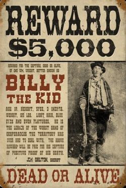 8 best images about Wanted Poster-Task 1 on Pinterest | The wild bunch, Belle starr and Billy ...