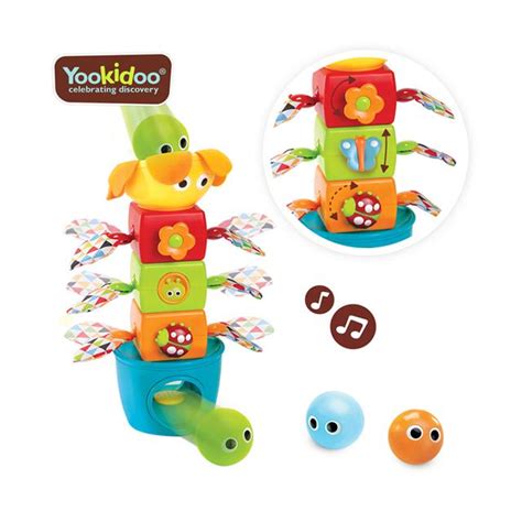 Yookidoo Stack Flap 'N' Tumble Toy