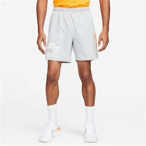 Nike Dri Fit Challenger Mens 7 Unlined Versatile Shorts Smoke Grey