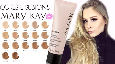 Tabela Cores Base Mary Kay D Guia Completo Sobre A Base Mary Kay Cores