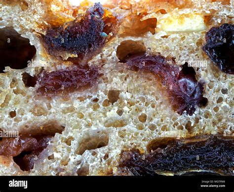 Fruit bread loaf close up Stock Photo - Alamy