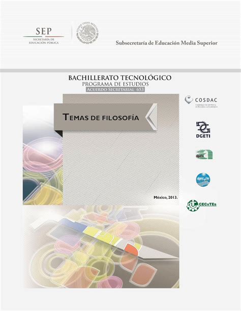 Pdf Programa De Estudio Filosofia La Descripci N De La Relaci N De