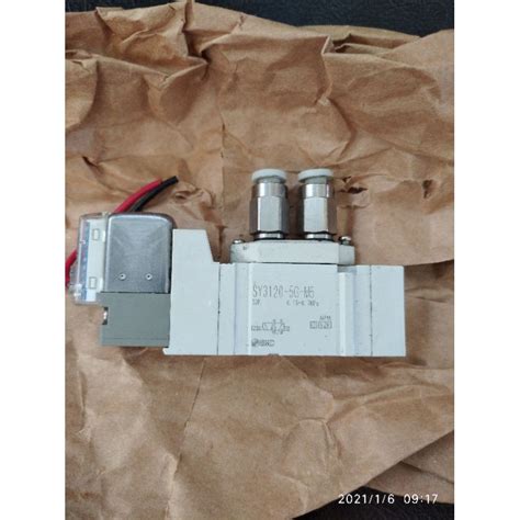 Jual Selenoid Valve Smc SY3120 5G M5 Shopee Indonesia