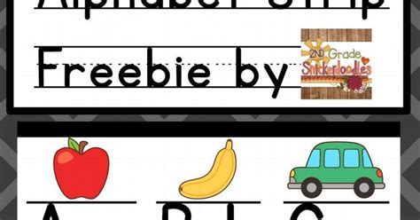 Alphabet Strip Freebie.pdf | Classroom setup, Class organization ...