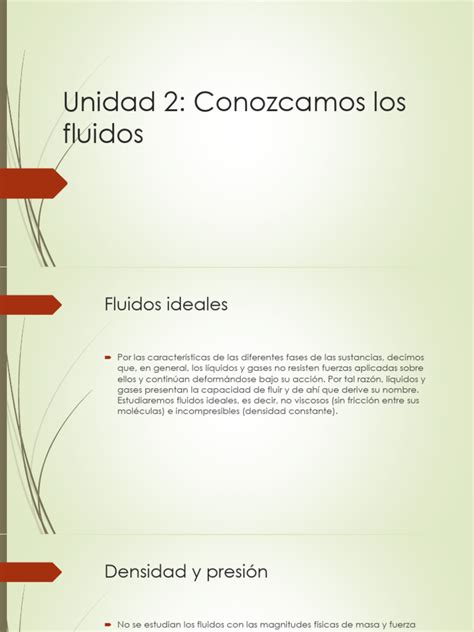 Conozcamos Los Fluidos Descargar Gratis Pdf Presión Gases