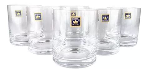 Jogo De Copos Whisky Barware Cristal Transparente Original