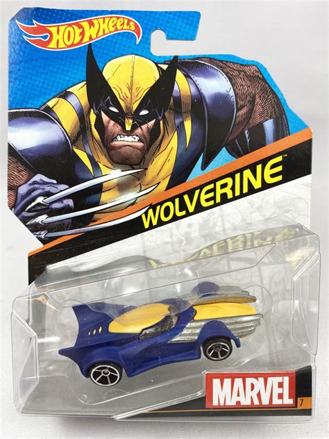 Marvel Hot Wheels Mattel Wolverine