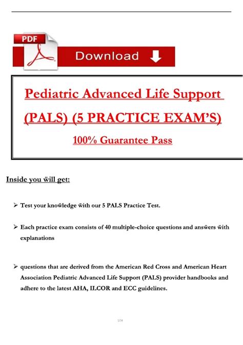 Pals Notebook Pediatric Advanced Life Support Not 7