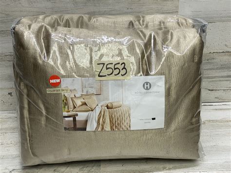 Hotel Collection Glint King Quilted Coverlet Gold New EBay