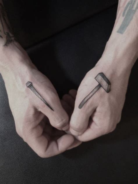 Hammer And Stake Tattoo By Love Tattoos Tattoo You