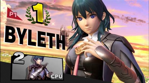 Super Smash Bros Ultimate Byleth Victory Poses Male And Female Youtube