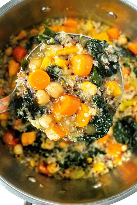 Simple Quinoa Soup Once Upon A Pumpkin