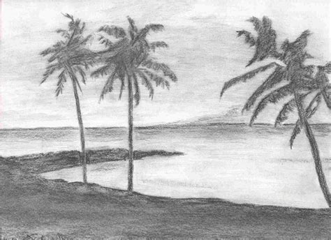 Shading Landscape Drawing at PaintingValley.com | Explore collection of ...