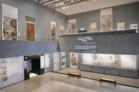 香港中大文物馆展出逾40件“ 山川巨构”山水画