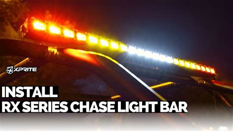 How To Install Rx Series G Offroad Rear Chase Led Light Bar Youtube