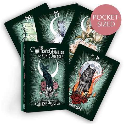 The Witch’s Familiar Runic Oracle: A 24-Card Deck and Guidebook: Noctua ...