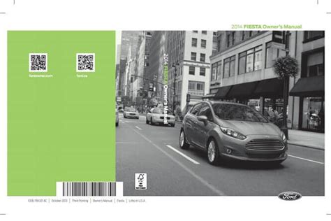 Ford Fiesta Owners Manual Pdf Manual Directory